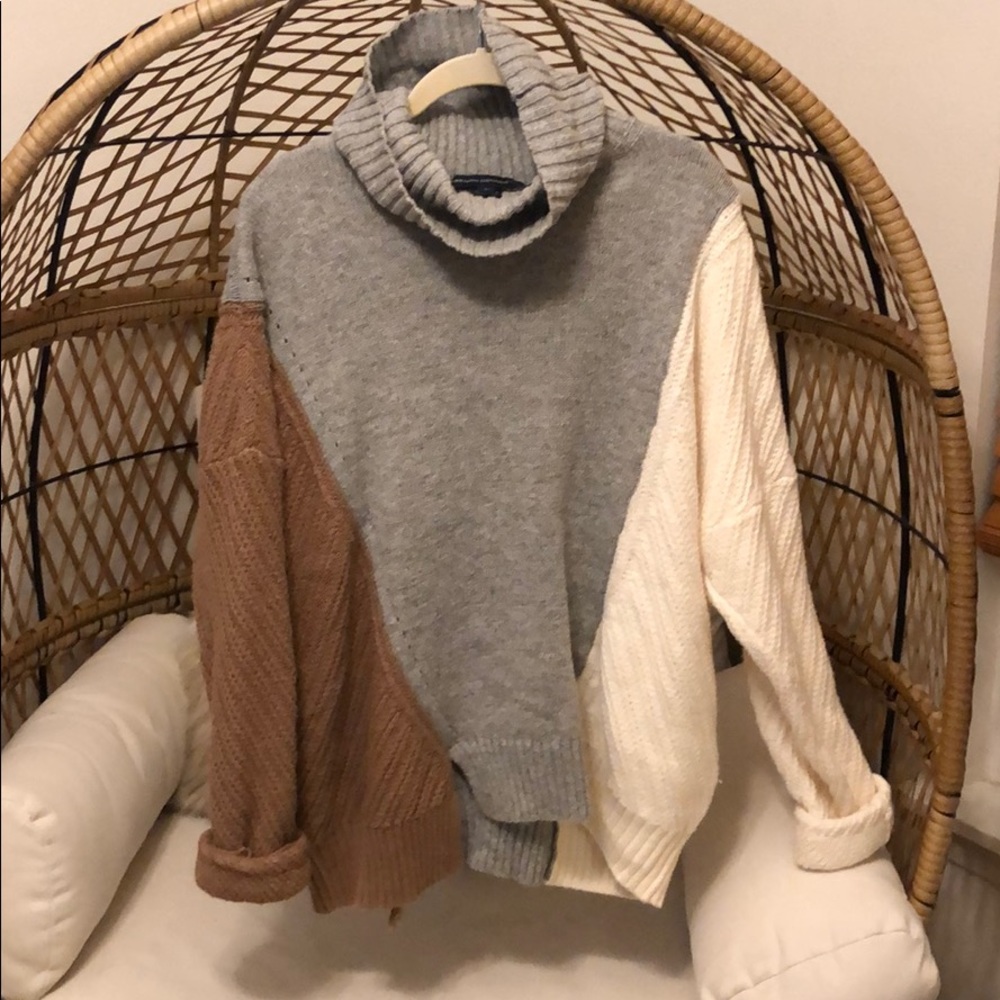 French connection turtleneck sweater